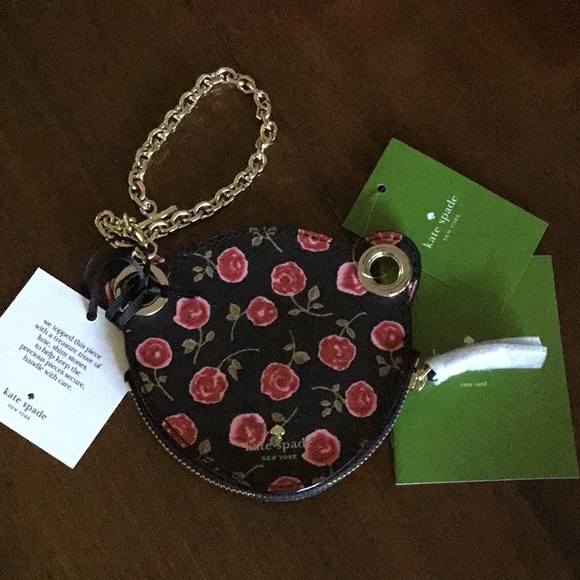 Kate Spade Leopard coin purse wristlet - Picture 6 of 8